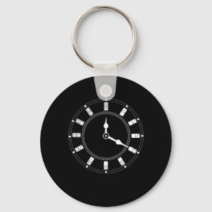 Llavero Domino Clock Dominoes Tiles Puzzler Game Gift