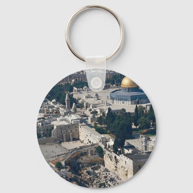 Llavero Domo de la roca, ciudad vieja de Jerusalén, Israel (Anverso)