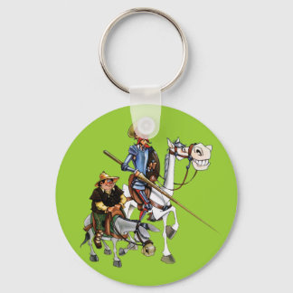 Llavero DON QUIJOTE, SANCHO...- Llavero-Cervantes