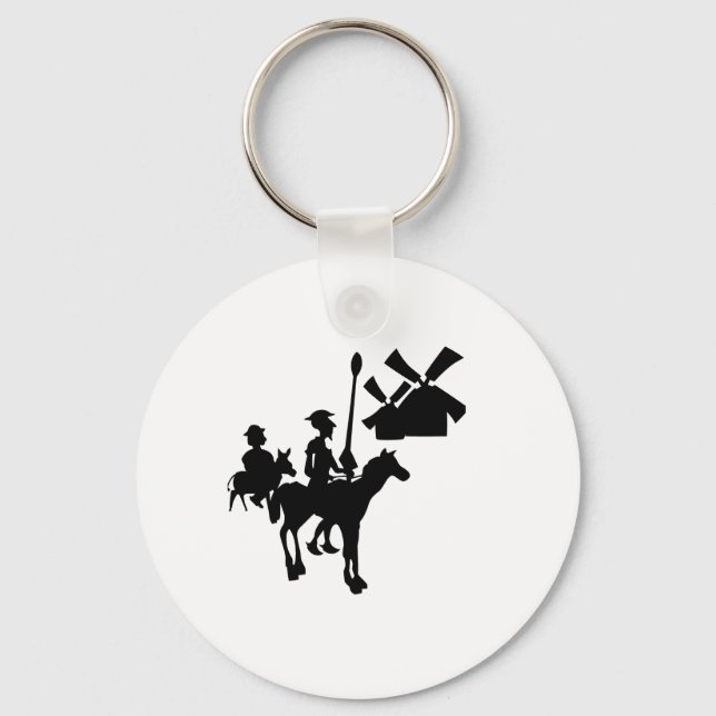 Llavero Don Quixote (Anverso)