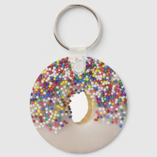 Llavero dona con sprinkles