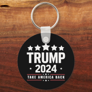 Llavero Donald Trump 2024 Recuperar América Elección 