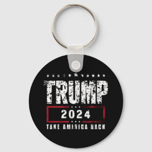 Llavero Donald Trump 2024 Recuperar América Elección 
