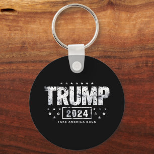 Llavero Donald Trump 2024 Recuperemos América Elecciones 