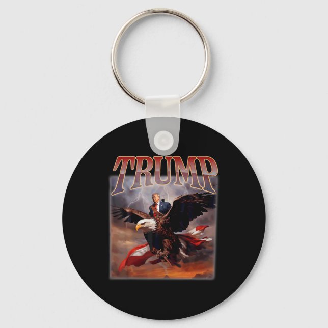 Llavero Donald Trump Eagle Eagle Eeuu President 2024 Take  (Anverso)