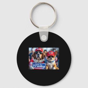 Llavero Donald Trump hace que los perros vuelvan a estar s