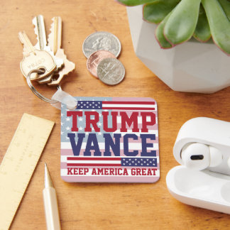 Llavero Donald Trump JD Vance 2024 Mantiene a Estados Unid