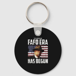 Llavero Donald Trump La Era Fafo Americana Alrededor Y Enc