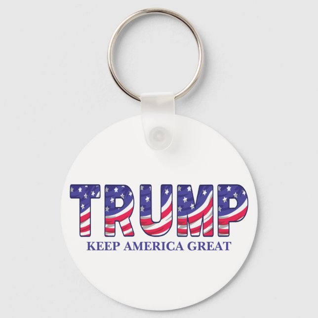 Llavero Donald Trump mantiene a Estados Unidos como un gra (Anverso)