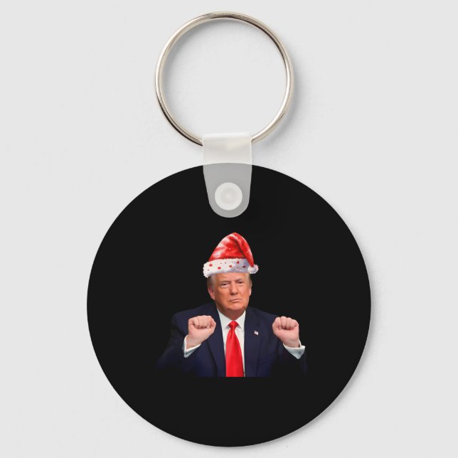 Llavero Donald Trump Navidades Funny presidente 47 Trump S (Anverso)