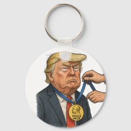 Llavero Donald Trump recibe el premio Nobel de la Paz