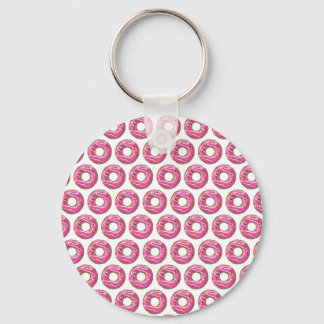 Llavero Donas con glaseado rosa