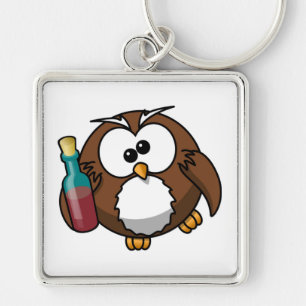 LLAVERO "¿DÓNDE ESTÁ EL FIESTA?" DRUNK OWL