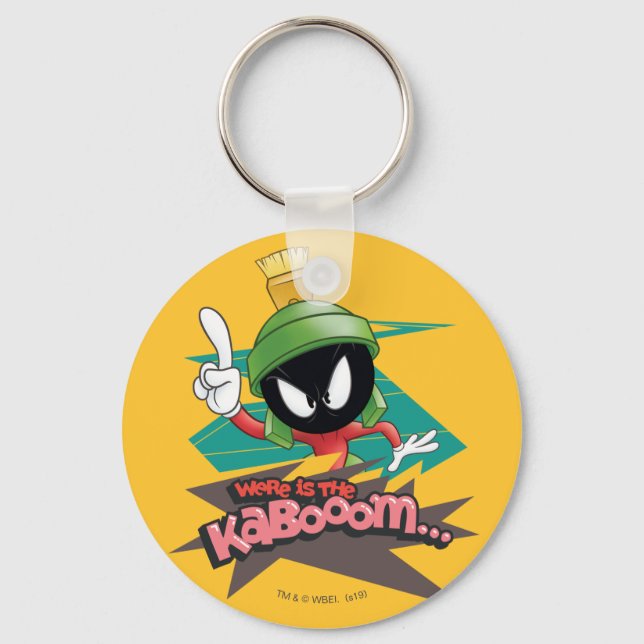 Llavero "¿Dónde está la Kabooom" MARVIN THE MARTIAN™ Point (Anverso)