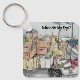 Llavero ¿Dónde están mis llaves? Conseguirlos de Keychain