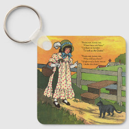 Llavero ¿Dónde has estado? Madre Rhyme de oca