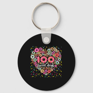 Llavero Donuts 100 Días Dulces Felices 100 días de colegio