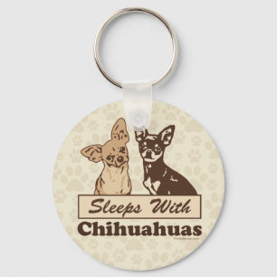 Llavero Dormir Con Chihuahuas