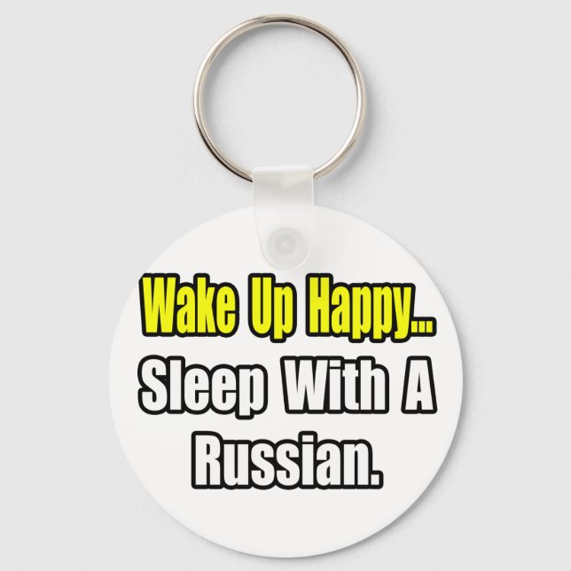 Llavero Dormir con un ruso (Anverso)