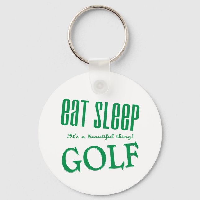 Llavero dormir golf (Anverso)