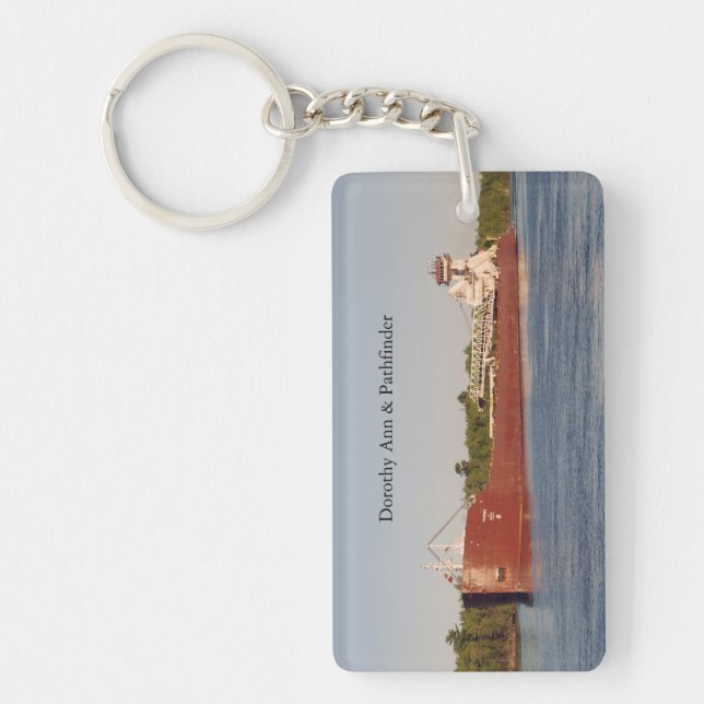 Llavero Dorothy Ann y Pathfinder cadena de claves acrílica (Frente)