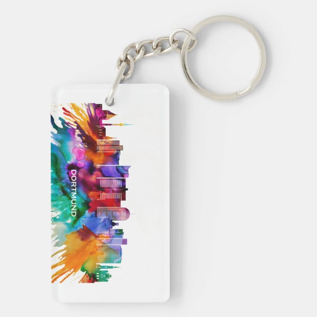 Llavero Dortmund Skyline (Atrás)