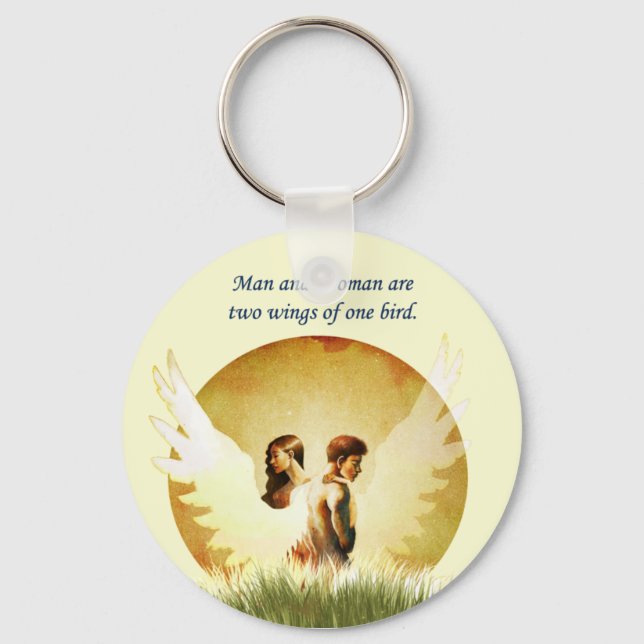 Llavero Dos alas (Anverso)