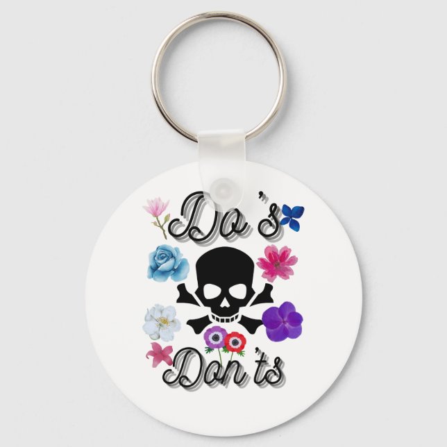 Llavero Do's and Don't (Anverso)