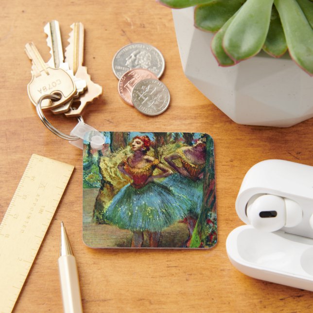 Llavero Dos bailarinas de Edgar Degas, arte de ballet vint (Escritorio )