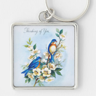 Llavero Dos Bluebirds