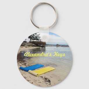 Llavero Dos cadenas de claves personalizadas flotantes