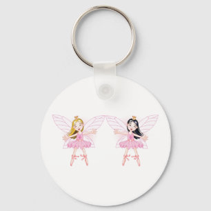 Llavero Dos claves Ballerina Fairies