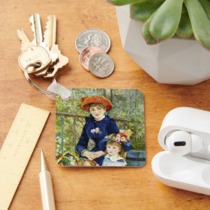 Llavero Dos hermanas (en la terraza) de Pierre Renoir