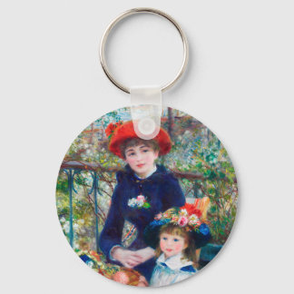 Llavero Dos hermanas (en la terraza) Pierre Auguste Renoir