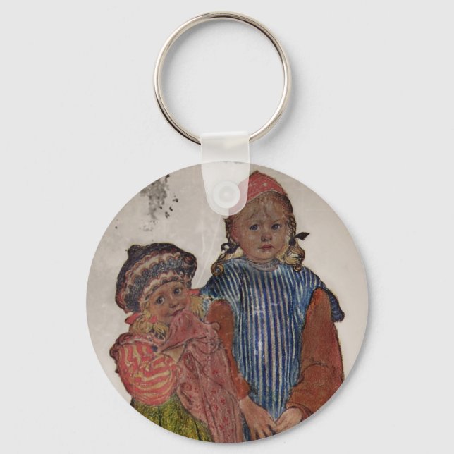 Llavero Dos hermanitas de 1906 (Anverso)