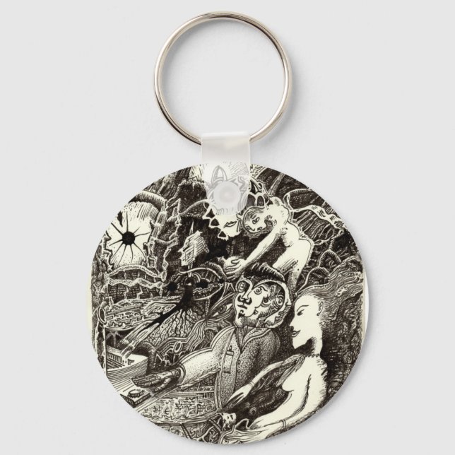 Llavero Dos mundos (Anverso)