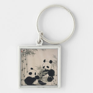 Llavero Dos pandas