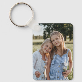 Llavero Dos Personalizados de fotografía de doble cara