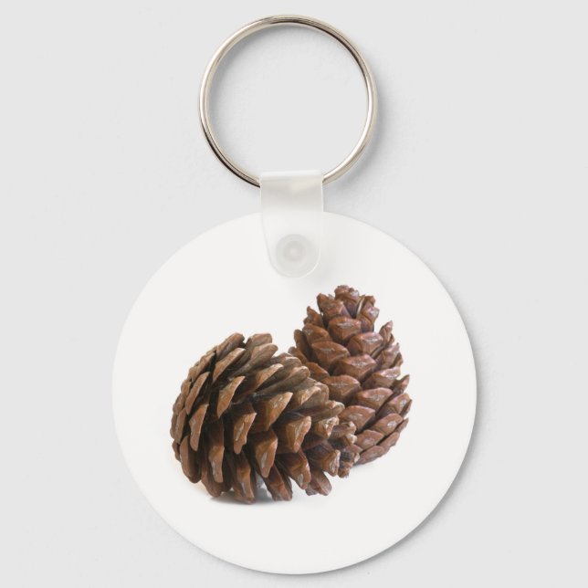 Llavero Dos pinecones (Anverso)