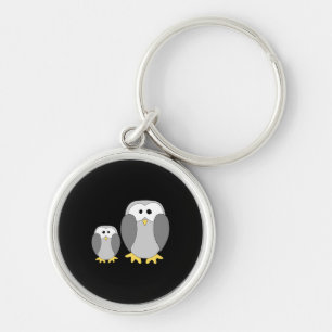 Llavero Dos Pingüinos Cutos. Personalizado.