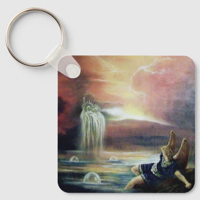 LLAVERO DOS SAINT JOHN Y FALLEN ANGEL (Anverso)