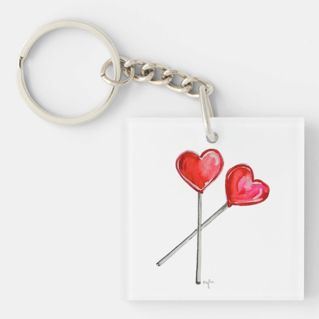 Llavero Dos tontos del corazón (Frente)