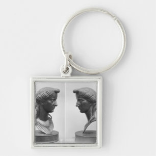 Llavero Dos vistas de un busto de Livia