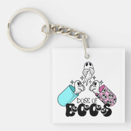 Llavero Dosis de Boos Halloween Medical