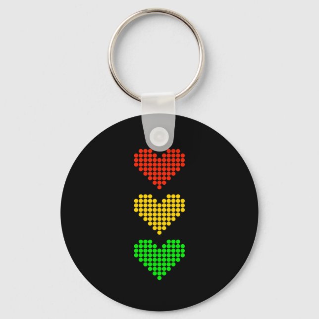 Llavero Dot Heart Stoplight (Anverso)