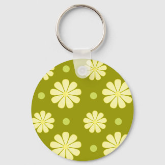 Llavero Dots and Daisies