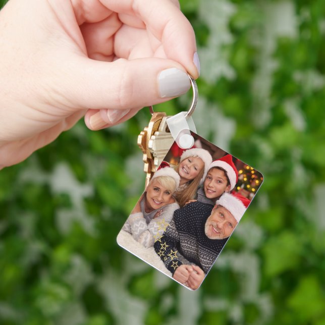Llavero Double Sided Photo Keychains, Custom Photo (Mano)