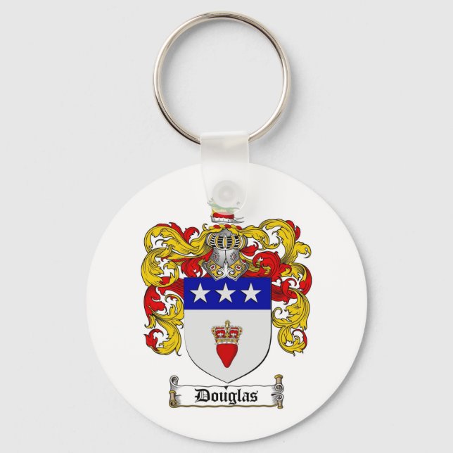 LLAVERO DOUGLAS FAMILIAR CREST - DOUGLAS COAT OF ARMS (Anverso)