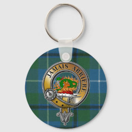 Llavero Douglas Tartan & Badge