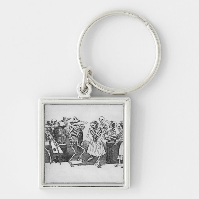 Llavero D'outretombe de Calavera du jarabe (Frente)